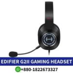 Edifier G2II is a wired gaming headphone designed for various purposes, including internet bars, monitoring, and gaming headphone shop near me