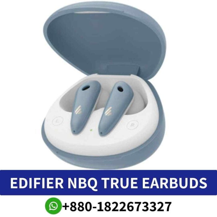 Edifier NBQ TWS TRUE wireless-earbuds shop in bd. Orthodynamic, Control Button_ No, Active Noise Cancellation True Wireless shop near me