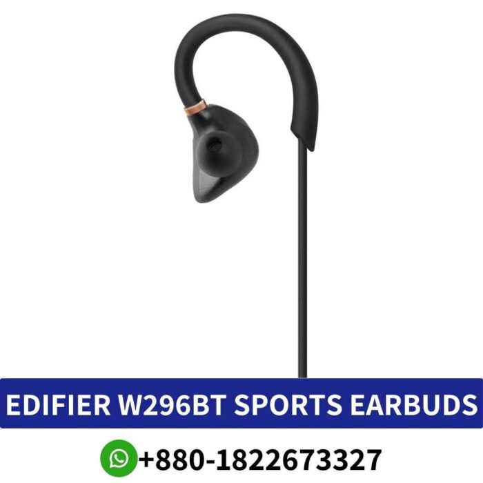 Edifier W296BT wireless in-ear headphones offer convenience and versatility for active users shop in bd. With Bluetooth connectivity shop near me