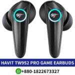 HAVIT TW952 PRO Wireless earbuds Price in Bangladesh, with gaming mode, IPX5 waterproofing, and up to 36-hour battery life shop near me