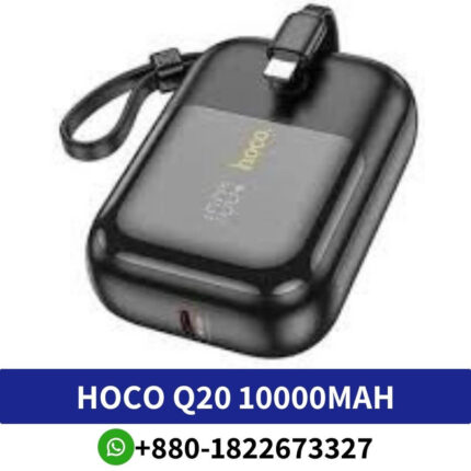 Hoco Q20 10000mAh 22.5W PD Mini Fast Charging Power Bank with Built in Cable Price In Bangladesh, Hoco Q20 10000mAh 22.5W Price In BD, PD Mini Fast Charging Power Bank Price Atb Bd, 10000mAh 22.5W PD Mini Fast Charging Power Bank Prive At BD, Q20 10000mAh 22.5W PD Mini Fast Price In Bangladesh,