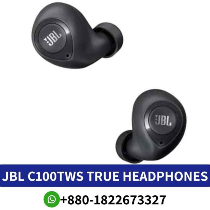 JBL C100 True Wireless Headphones shop in bd, Dynamic sound, secure fit, and true wireless convenience for active lifestyles shop near me