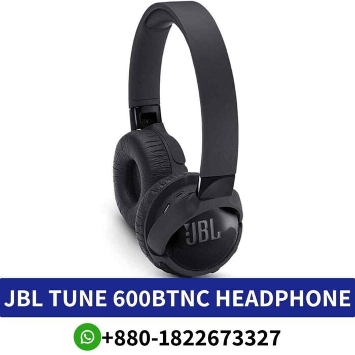 JBL T600BTNC Dynamic wireless headset with active noise cancellation, clear sound, and convenient controls for versatile use Shop near me