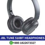 JBL Tune 510BT Wireless headphones shop in bd, offering powerful sound and comfortable fit for extended listening sessions shop near me