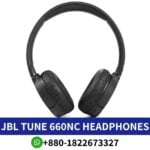 JBL Tune 660NC_ Wireless headphones with active noise cancellation, Bluetooth 5.0, and 20-20000Hz frequency response.660NC shop near me