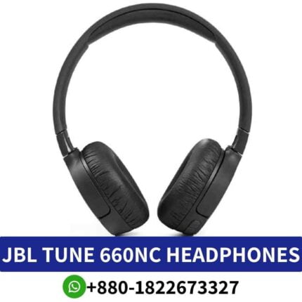 JBL Tune 660NC_ Wireless headphones with active noise cancellation, Bluetooth 5.0, and 20-20000Hz frequency response.660NC shop near me