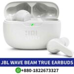 JBL Wave Beam True Wireless In-Ear Headphones, designed to withstand various conditions shop near me. Enjoy up to 32 hours shop in bd