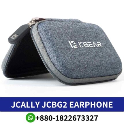 JCALLY JCBG2 Earphone Carrying Case Price in Bd. Portable storage bag various small items including earphones, charger shop near me