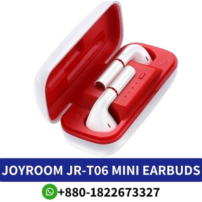 JOYROOM JR-T06 Mini wireless earbuds boast a sleek design advanced features for a seamless listening With Bluetooth version 5.0 shop neae me