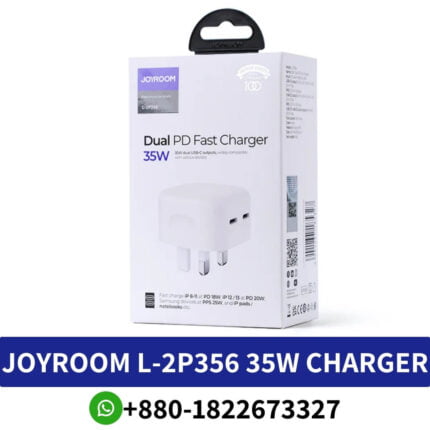 JOYROOM L-2P356 35W Mini intelligent dual-port fast PD Charger