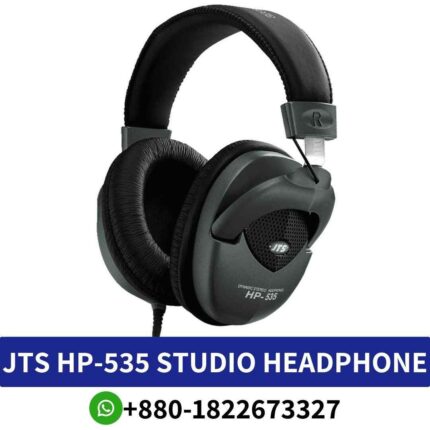 JTS HP-535 Studio Headphones- Professional-grade audio monitoring for studio and critical listening applications shop near me