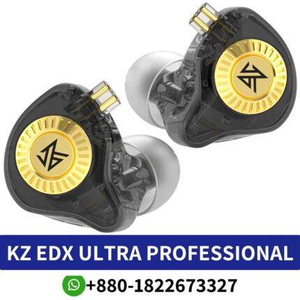 KZ EDX Ultra_ Dynamic earphones with wide frequency range, high sensitivity, and versatile compatibility. EDX-Ultra-Professional Shop in Bd