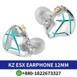 KZ ESX earphones feature a powerful 12mm dynamic driver designed to deliver high-fidelity bass for immersive audio experiences shop near me (2)