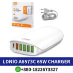 LDNIO A6573C 65W Desktop USB Charger