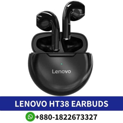 LENOVO HT38_ Wireless Bluetooth-Earbuds Price in Babgladesh, Bluetooth connectivity, long battery life, user-friendly controls Shop near me (2)