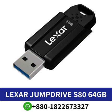 LEXAR JumpDrive S80 64GB USB 3.1 Flash Drive
