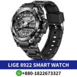 LIGE 8922 Men Quartz Digital Watch