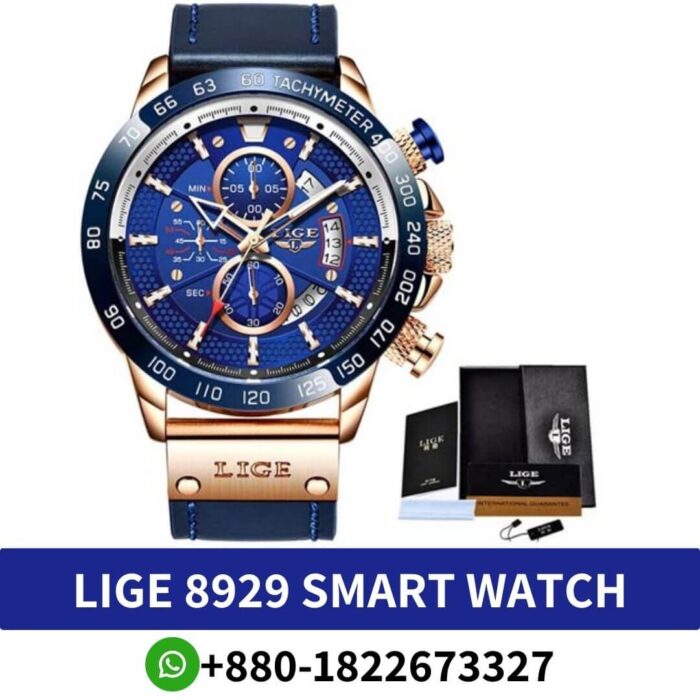 LIGE 8929 Men Quartz Watch