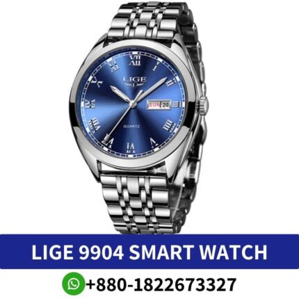 LIGE 9904 Men Quartz Watch