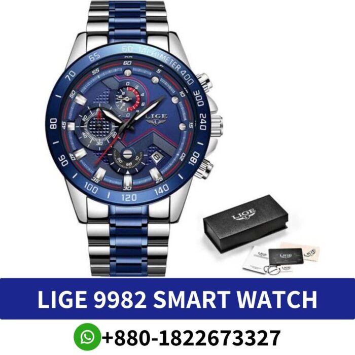 LIGE 9982 Men Quartz Watch