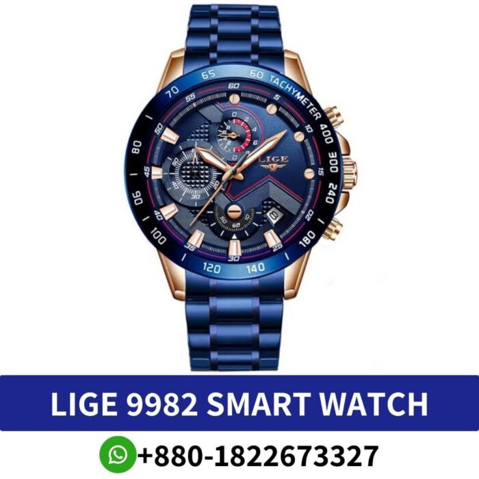 LIGE 9982 Men Quartz Watch