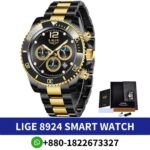 LIGE 8924 Men Quartz Watch