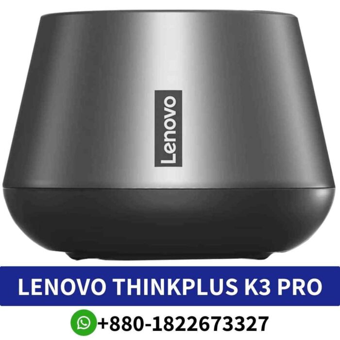 Lenovo K3 Speaker_ Bluetooth 5.0, 1200mAh battery, 6-8 hours playtime, durable ABS construction. k3-pro proteble wireless speake shop near me