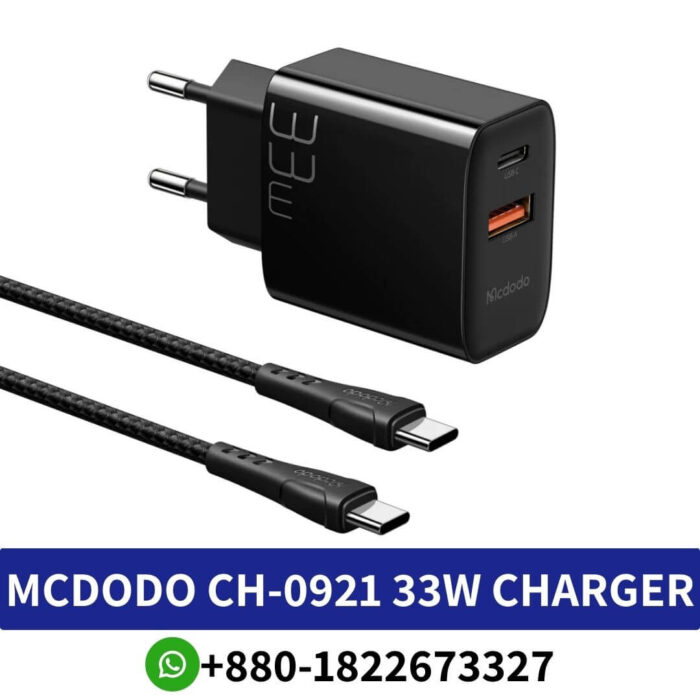 MCDODO CH-0921 33W Dual Port PD Wall Charger