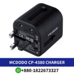 MCDODO CP-4380 Universal Travel Charger With Dual USB Ports
