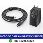 MCDODO GaN 5 Mini 65W Fast Charger US Plug, mcdodo 65w charger