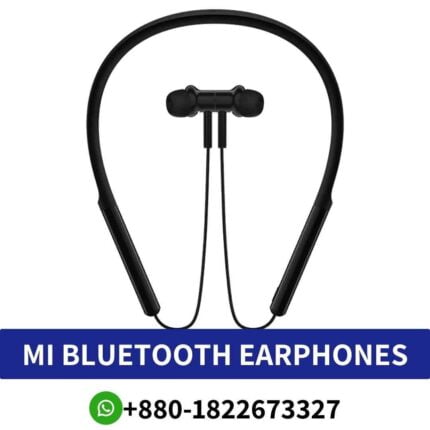 MI_XIAOMI Bluetooth neck band Earphones offers hands-free calls, wireless music, and sleek design for daily activities shop in bangladesh