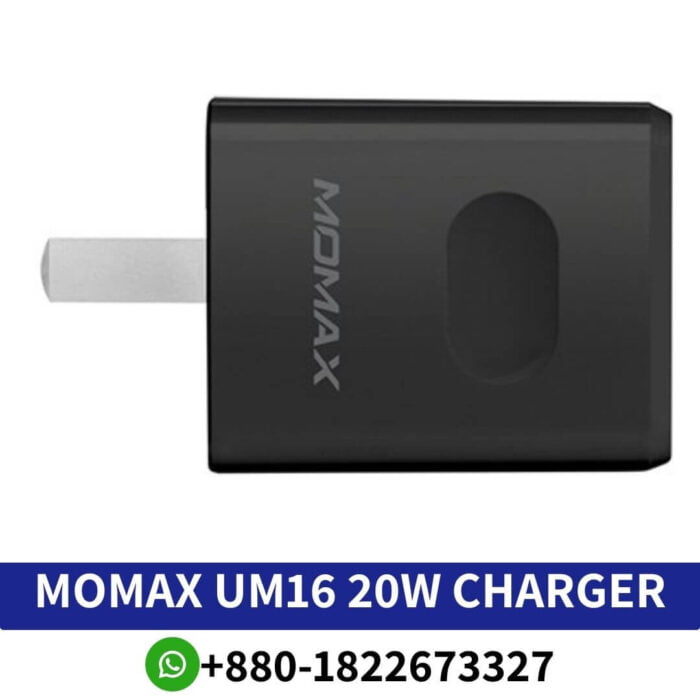 MOMAX UM16 20W PD +QC 3.0 Dual Port Charger