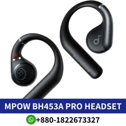 Best MPOW BH453A Pro Bluetooth Trucker Headset shop in bd, Connectivity Bluetooth, Microphon, Special Feature Noise Cancelling shop near me