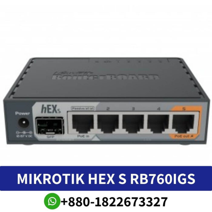 Mikrotik Hex S RB760iGS 5X Gigabit Ethernet Router Price In Bangladesh Ethernet Router Price In Bangladesh , 5X Gigabit Ethernet Router Price In Bangladesh , RB760iGS 5X Gigabit Ethernet Router Price In Bangladesh , Hex S RB760iGS 5X Gigabit Ethernet Router Price In Bangladesh