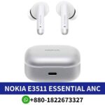 NOKIA E3511 ANC Active noise-cancelling headphones immersive sound for enhanced audio experiences shop near me.E3511 Earbuds shop in bd