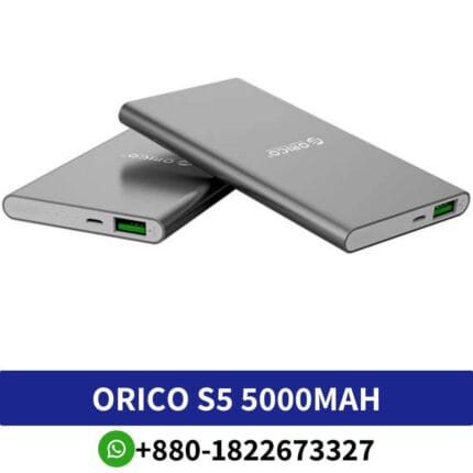 ORICO S5 5000mAh Aluminum Alloy Smart Power Bank Price In Bangladesh, ORICO S5 5000mAh Price In BD, Aluminum Alloy Smart Power Bank Price In BD, 5000mAh Aluminum Alloy Smart Power Bank Price In Bangladesh, ORICO S5 5000mAh Aluminum Price In Bangladesh, Smart Power Bank Price In Bangladesh, ORICO S5 Price In BD,