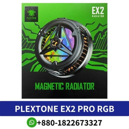 Plextone EX2 Pro RGB Magnetic Radiator Phone Cooler Price in Bangladesh, Plextone EX2 Pro RGB Magnetic Radiator Phone Cooler IN BD, Plextone EX2 Mobile Phone Cooler RGB Gaming , Plextone EX2 RGB Gaming Cooler MAGNETIC Radiator, Plextone EX2 Pro RGB Price In Bangladesh, EX2 Pro RGB Magnetic Radiator in BD,