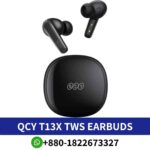 QCY T13X TWS Earbuds _Experience seamless wireless audio with, featuring advanced technology long battery life._qcy t13x earbuds shop in BD