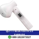 QCY T7 Bluetooth 5.1 TRUE Wireless-Earbuds shop in Bangladesh, IPX4 waterproof, 18-hour battery life with charging case shop near me