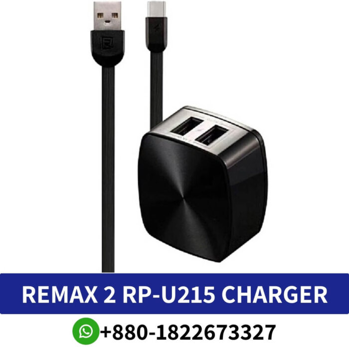 Remax 2 Rp-U215 Usb Port Charger And Data Cable