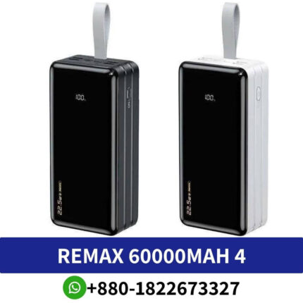 REMAX 60000mAh 4 USB 22.5W Fast Charging Power Bank (RPP-173) Price In Bangladesh, REMAX 60000mAh 4 USB 22.5W Fast Charging Power Price In BD, REMAX RPP-173 HUNERGY SERIES - 60000mAh Fast Charging Powerbank 22.5W Price In BD, RPP-173 HUNERGY SERIES - 60000mAh Price In BD, Fast Charging Power Bank (RPP-173) Price At BD, REMAX 60000mAh 4 USB 22.5W Fast Charging Price At Bangladcesh, REMAX 60000mAh 4 USB Price At Bangladesh,