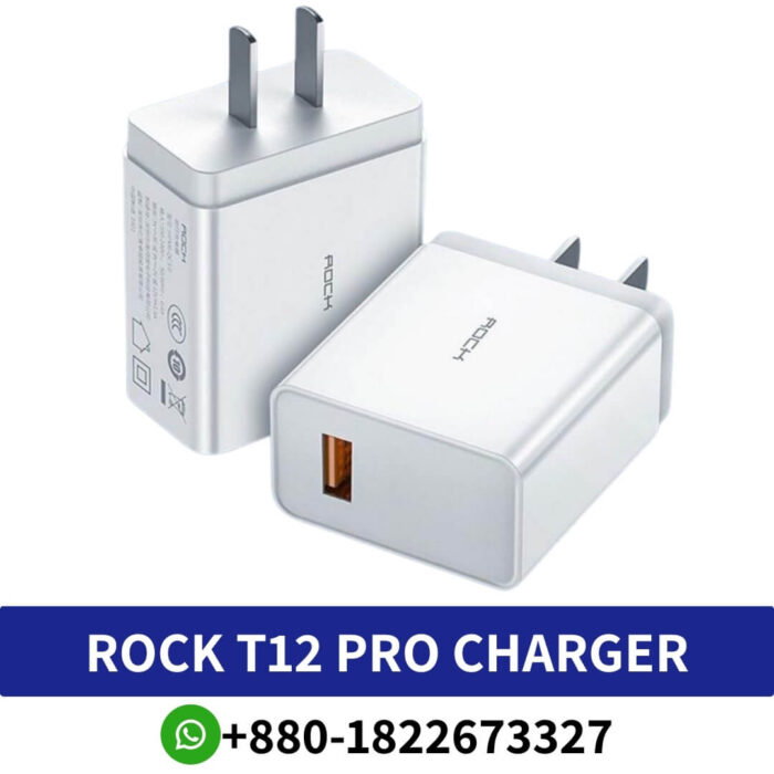 ROCK T12 Pro Portable QC3.0 Travel Charger