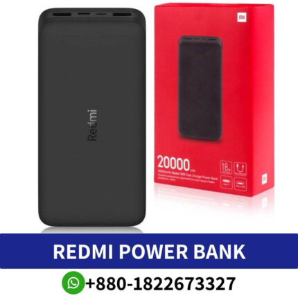 Redmi Power Bank 20000mAh Fast Charge 18w Price In Bangladesh, Redmi Fast Charge 18w Power Bank - 20000mAh Price AT BD, Xiaomi Redmi 20000mAh 18W QC3.0 fast Charging Version Power Bank, Xiaomi 20000mAh Redmi Power Bank, Fast Charge, Bangladesh, Redmi 20000mAh 18W Fast Charging Power Bank Price AT BD, 20000mAh Fast Charge 18w Price In BD,