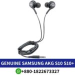 SAMSUNG AKG Earphones_ Fabric cable, 3-button control, microphone, three ear tip sizes included. AKG-S10-Earphones-With-Mic Shop in Bd