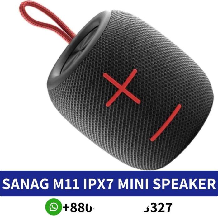 Best SANAG M11 IPX7 Is a Rugged Outdoor Mini Bluetooth Speaker Designed for Adventure. with Its Ipx7 Waterproof Rating Shop Near Me
