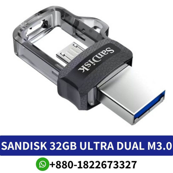 SANDISK 32GB Ultra Dual m3.0 OTG Pen Drive