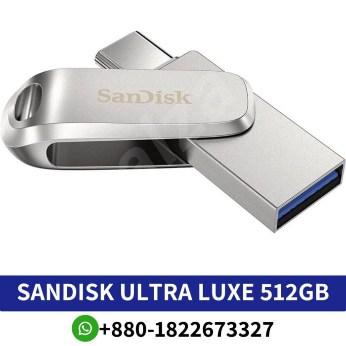 SANDISK Ultra Luxe USB 3.1 Metal Silver Pen Drive, sandisk pen drive