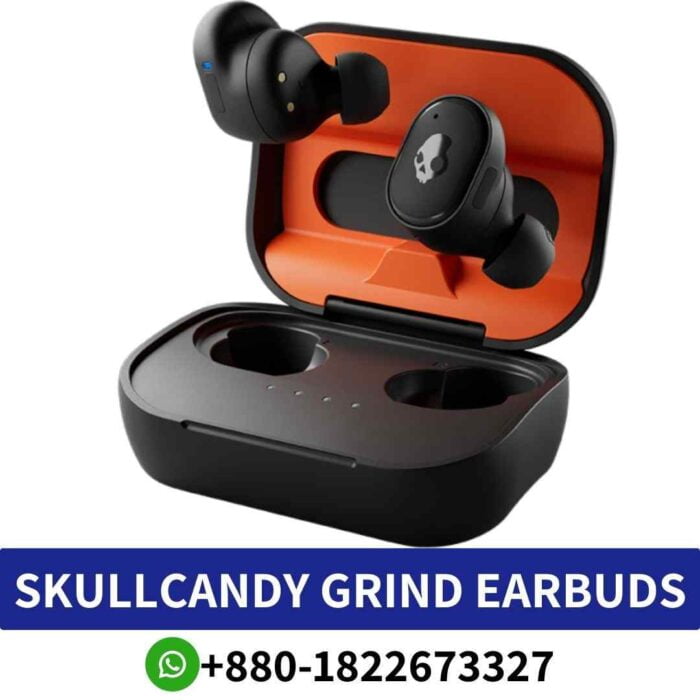 SKULLCANDY Grind True Wireless Earbuds Bluetooth, Battery Life_ Up to 12 hours, Charging_ USB-C, Waterproof Rating_ IPX4 shop near me