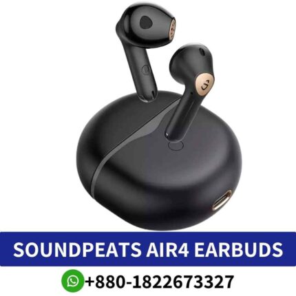 SOUNDPEATS Earbuds Wireless earbuds with touch controls, IPX4 rating, aptX codec support for premium sound.IPX4 Earbuds shop near me