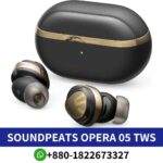 Soundpeats Opera 05 Immerse in rich sound with TWS ANC, featuring dual ENC, Bluetooth 5.3, and IPX4 rating. 05-Tws-Earbuds shop in bd
